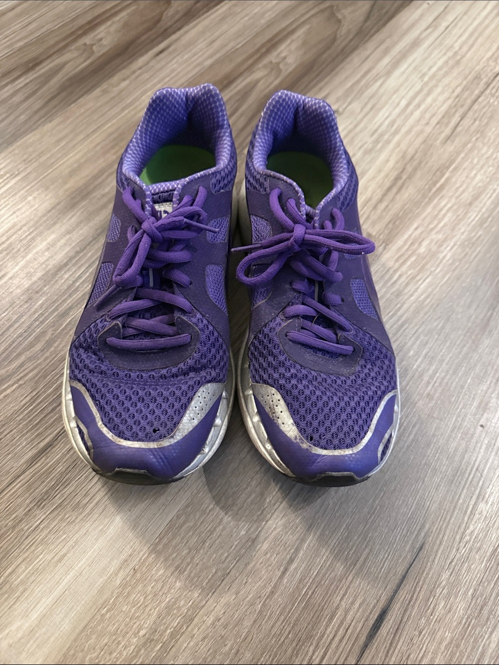 Puma Women's Purple Mesh Athletic Sneakers